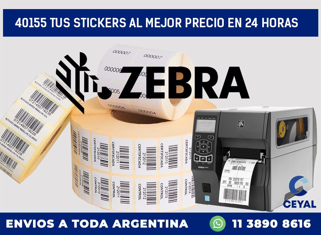 40155 TUS STICKERS AL MEJOR PRECIO EN 24 HORAS