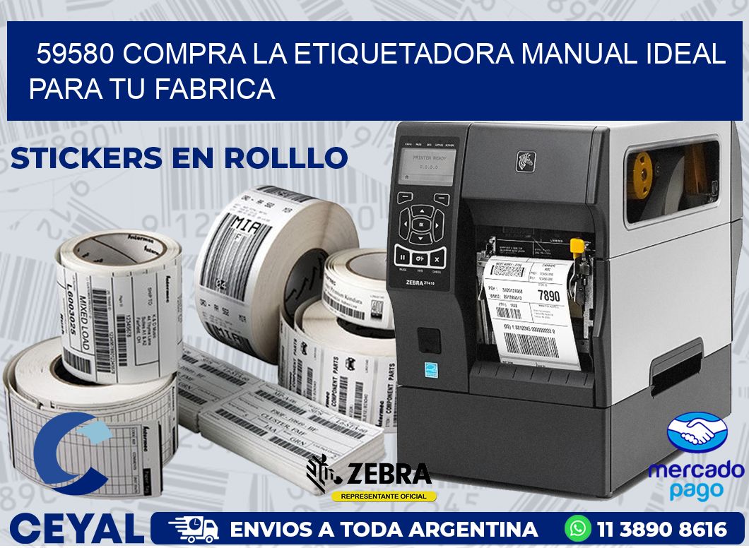 59580 COMPRA LA ETIQUETADORA MANUAL IDEAL PARA TU FABRICA