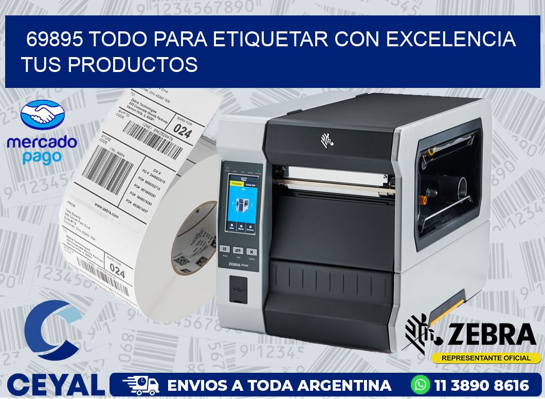 69895 TODO PARA ETIQUETAR CON EXCELENCIA TUS PRODUCTOS