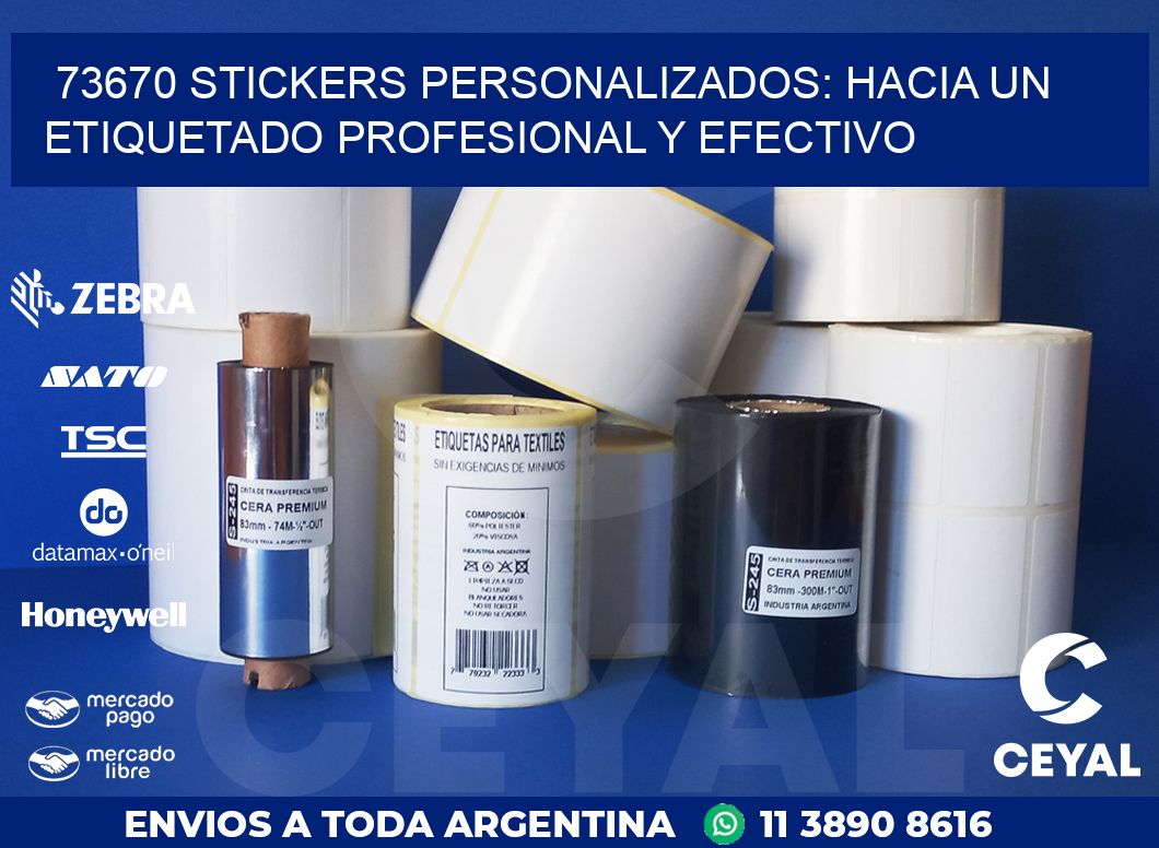 73670 STICKERS PERSONALIZADOS: HACIA UN ETIQUETADO PROFESIONAL Y EFECTIVO