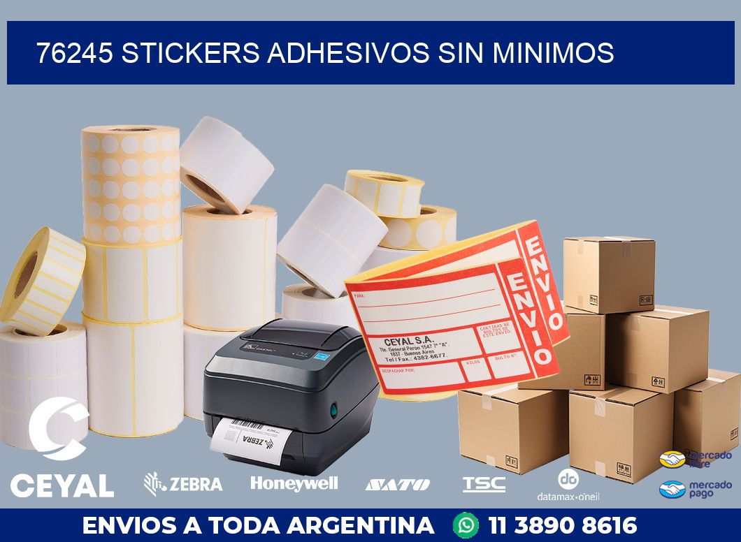 76245 STICKERS ADHESIVOS SIN MINIMOS