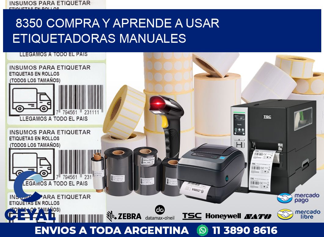 8350 COMPRA Y APRENDE A USAR ETIQUETADORAS MANUALES