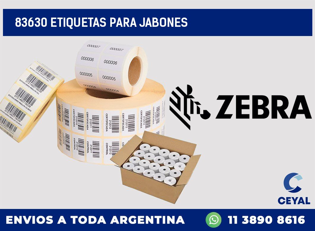 83630 ETIQUETAS PARA JABONES