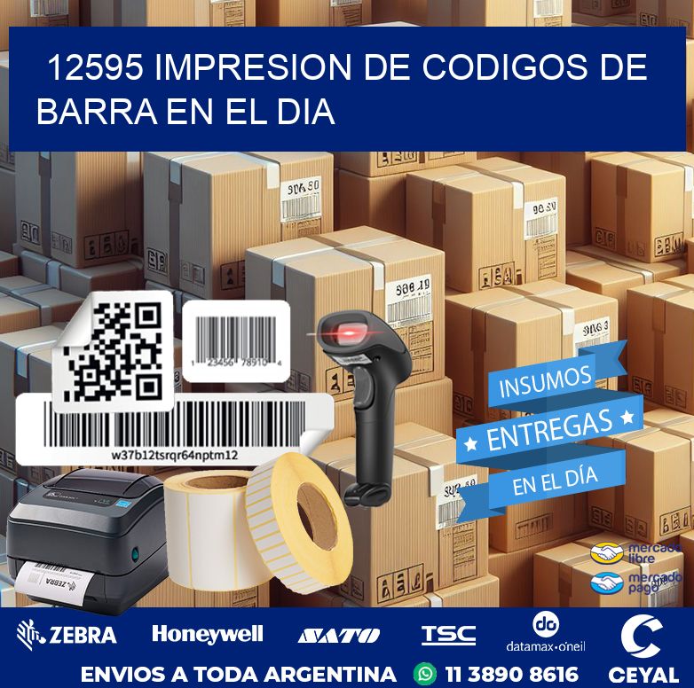 12595 IMPRESION DE CODIGOS DE BARRA EN EL DIA