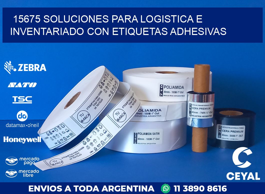 15675 SOLUCIONES PARA LOGISTICA E INVENTARIADO CON ETIQUETAS ADHESIVAS