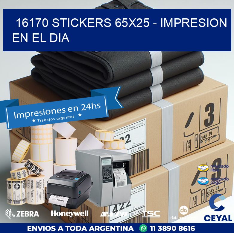16170 STICKERS 65×25 – IMPRESION EN EL DIA
