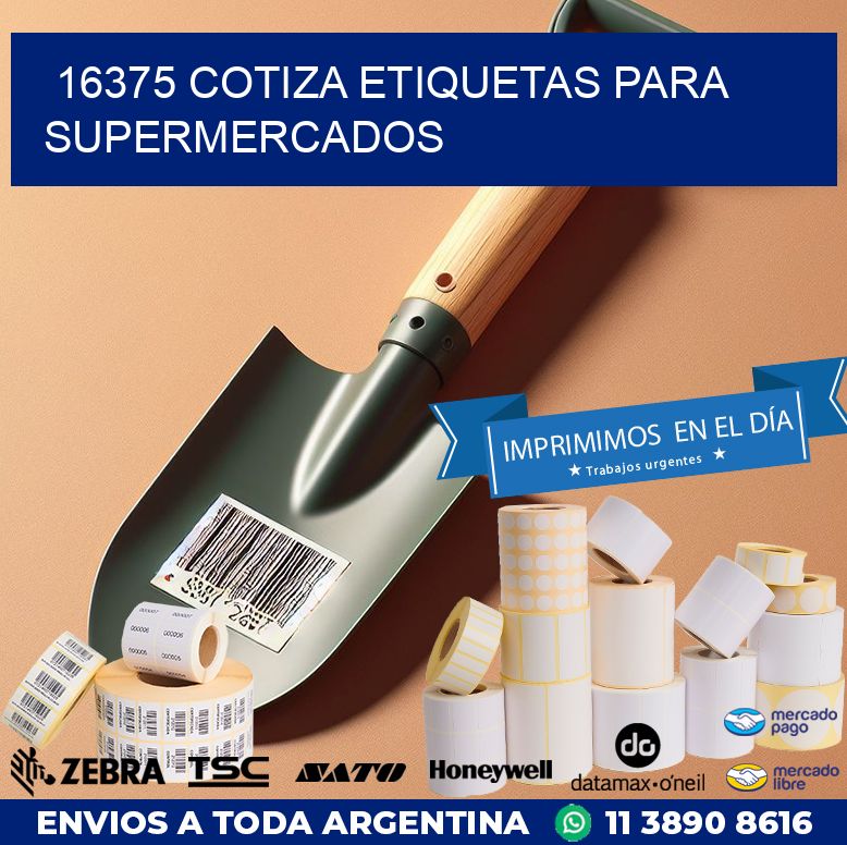 16375 COTIZA ETIQUETAS PARA SUPERMERCADOS