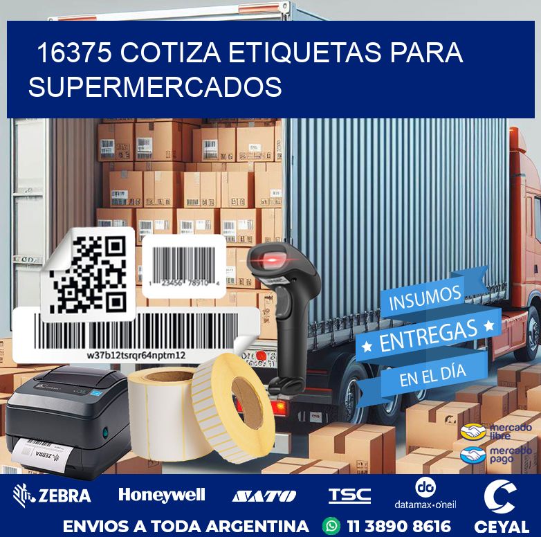 16375 COTIZA ETIQUETAS PARA SUPERMERCADOS