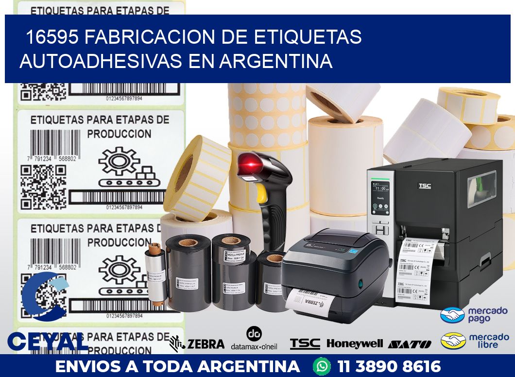 16595 FABRICACION DE ETIQUETAS AUTOADHESIVAS EN ARGENTINA