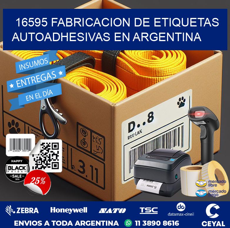 16595 FABRICACION DE ETIQUETAS AUTOADHESIVAS EN ARGENTINA