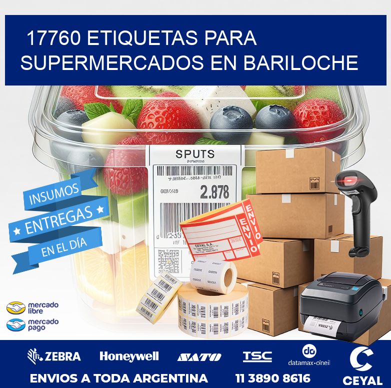 17760 ETIQUETAS PARA SUPERMERCADOS EN BARILOCHE