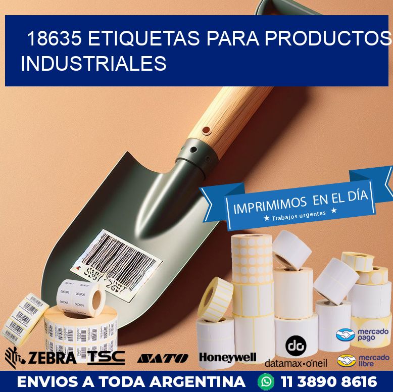 18635 ETIQUETAS PARA PRODUCTOS INDUSTRIALES