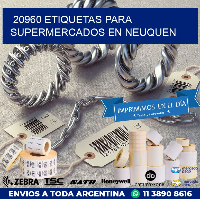 20960 ETIQUETAS PARA SUPERMERCADOS EN NEUQUEN
