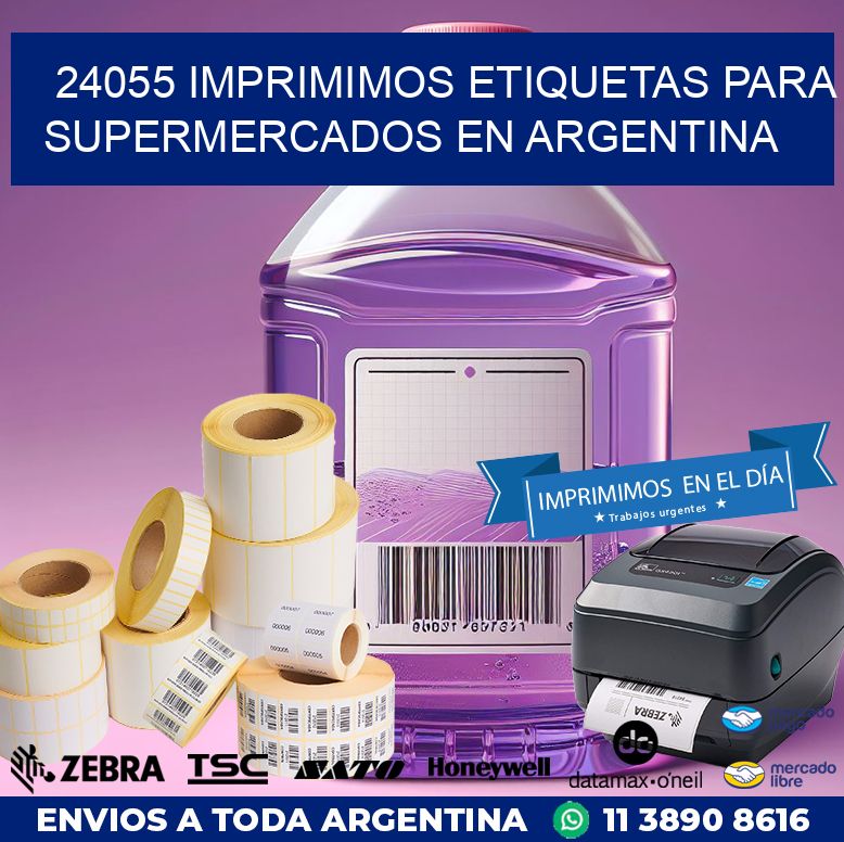 24055 IMPRIMIMOS ETIQUETAS PARA SUPERMERCADOS EN ARGENTINA
