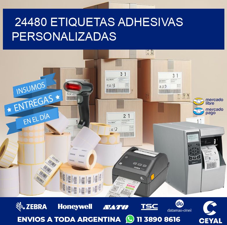 24480 ETIQUETAS ADHESIVAS PERSONALIZADAS
