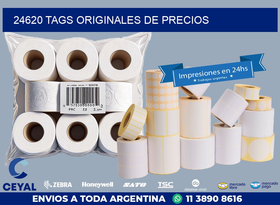 24620 TAGS ORIGINALES DE PRECIOS