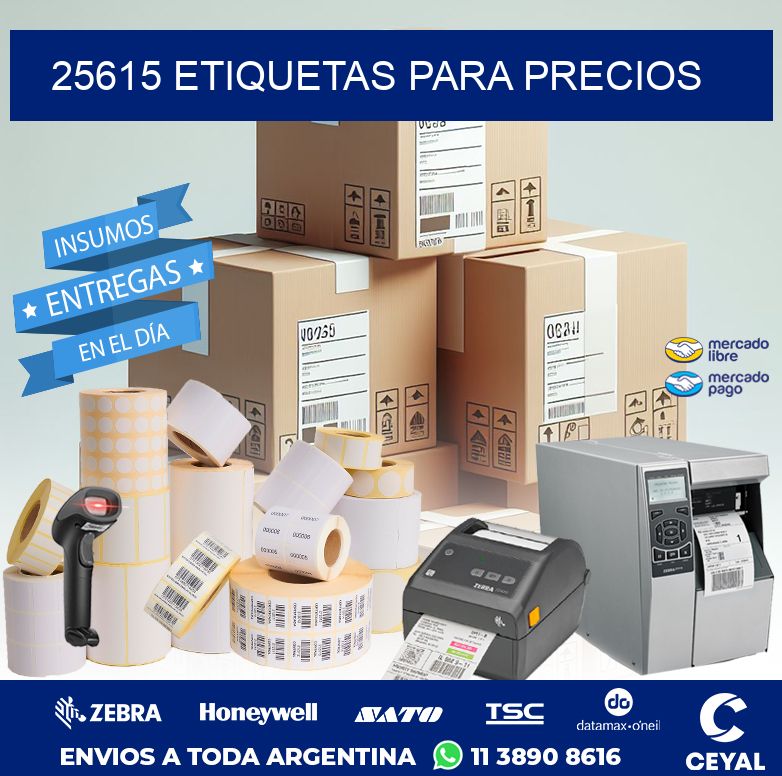 25615 ETIQUETAS PARA PRECIOS