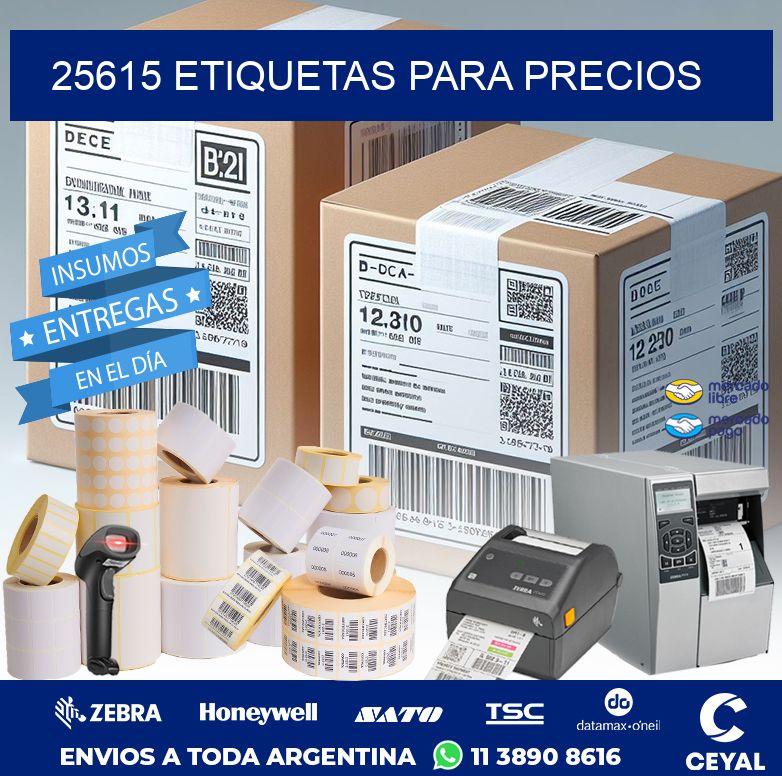 25615 ETIQUETAS PARA PRECIOS