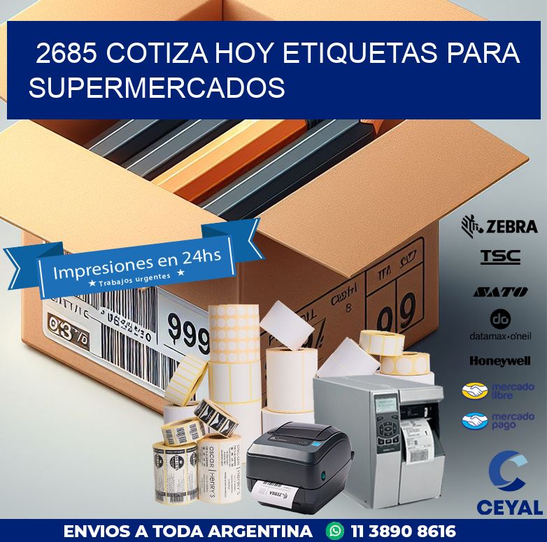 2685 COTIZA HOY ETIQUETAS PARA SUPERMERCADOS