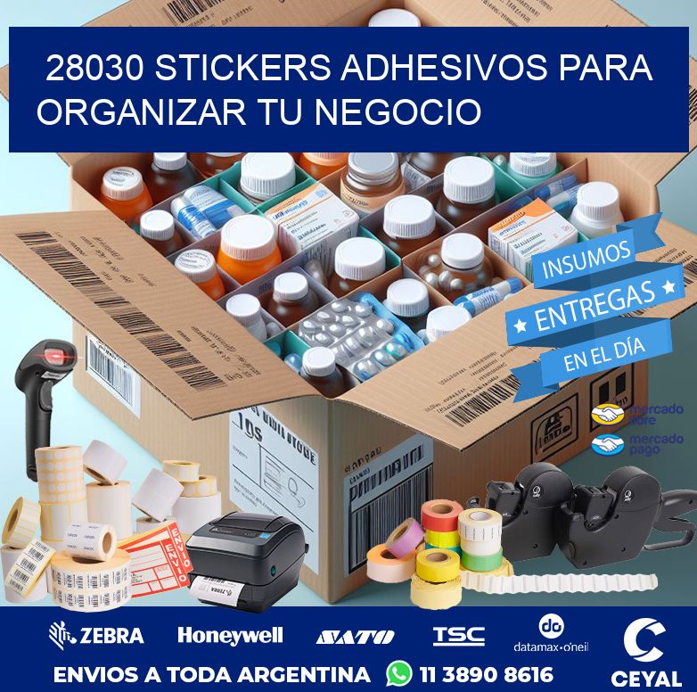 28030 STICKERS ADHESIVOS PARA ORGANIZAR TU NEGOCIO