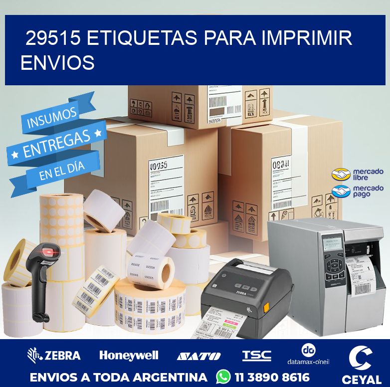 29515 ETIQUETAS PARA IMPRIMIR ENVIOS