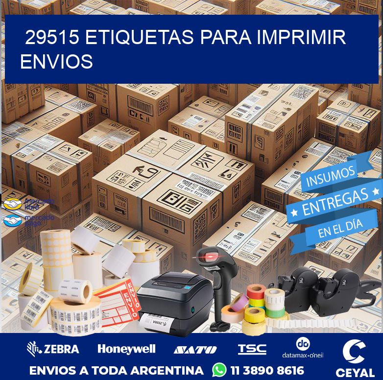 29515 ETIQUETAS PARA IMPRIMIR ENVIOS