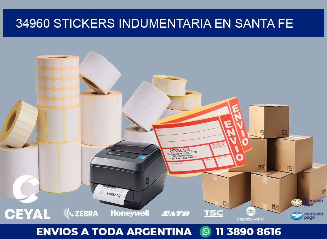 34960 STICKERS INDUMENTARIA EN SANTA FE
