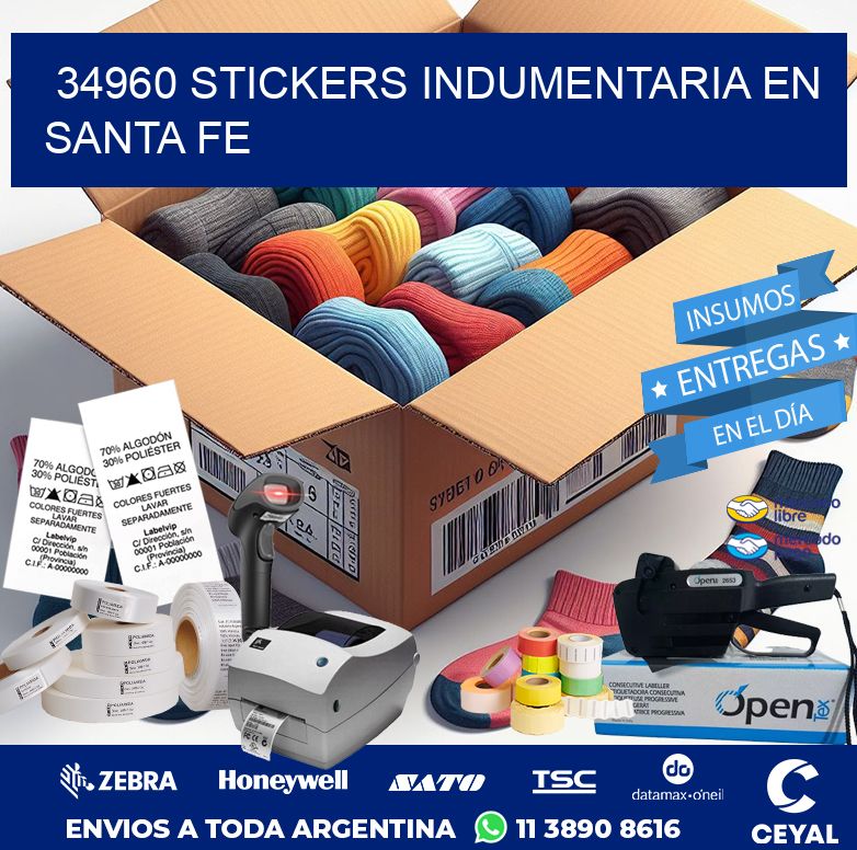 34960 STICKERS INDUMENTARIA EN SANTA FE