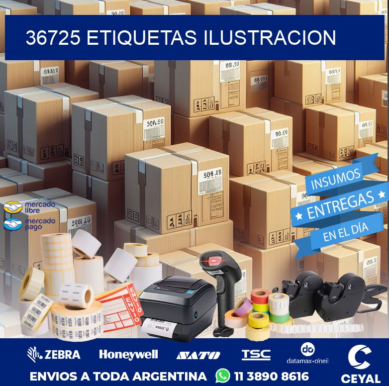 36725 ETIQUETAS ILUSTRACION