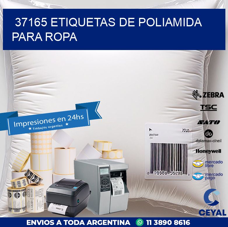 37165 ETIQUETAS DE POLIAMIDA PARA ROPA