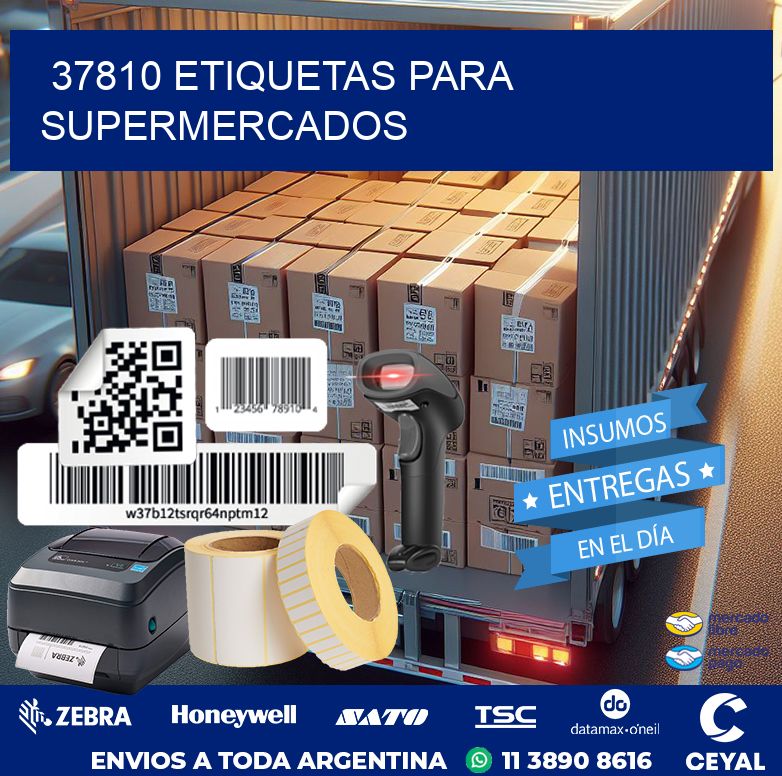 37810 ETIQUETAS PARA SUPERMERCADOS