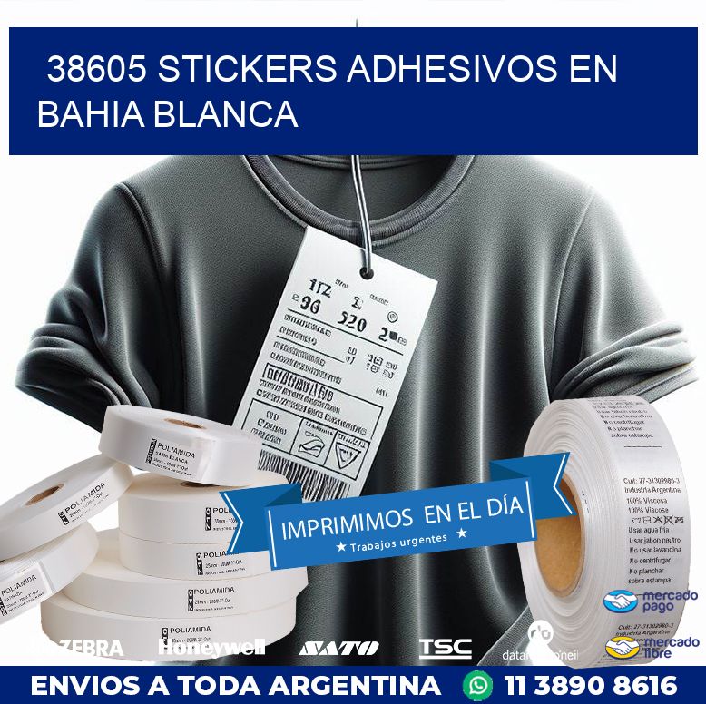 38605 STICKERS ADHESIVOS EN BAHIA BLANCA