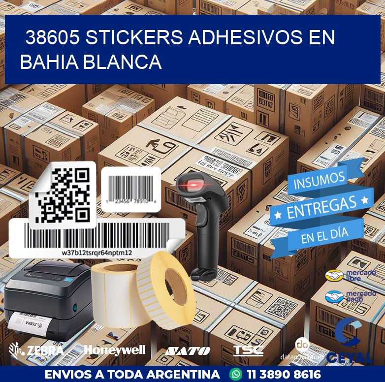 38605 STICKERS ADHESIVOS EN BAHIA BLANCA