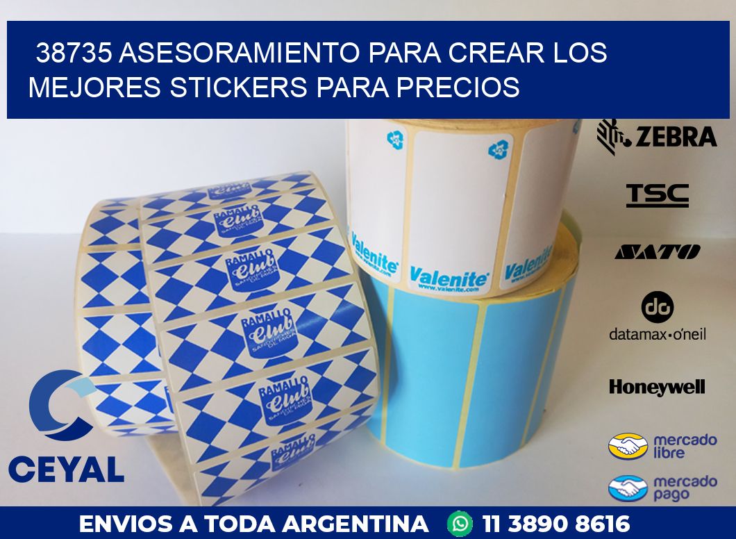 38735 ASESORAMIENTO PARA CREAR LOS MEJORES STICKERS PARA PRECIOS