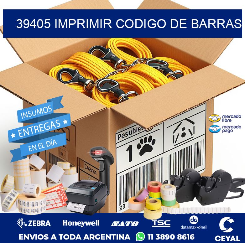 39405 IMPRIMIR CODIGO DE BARRAS