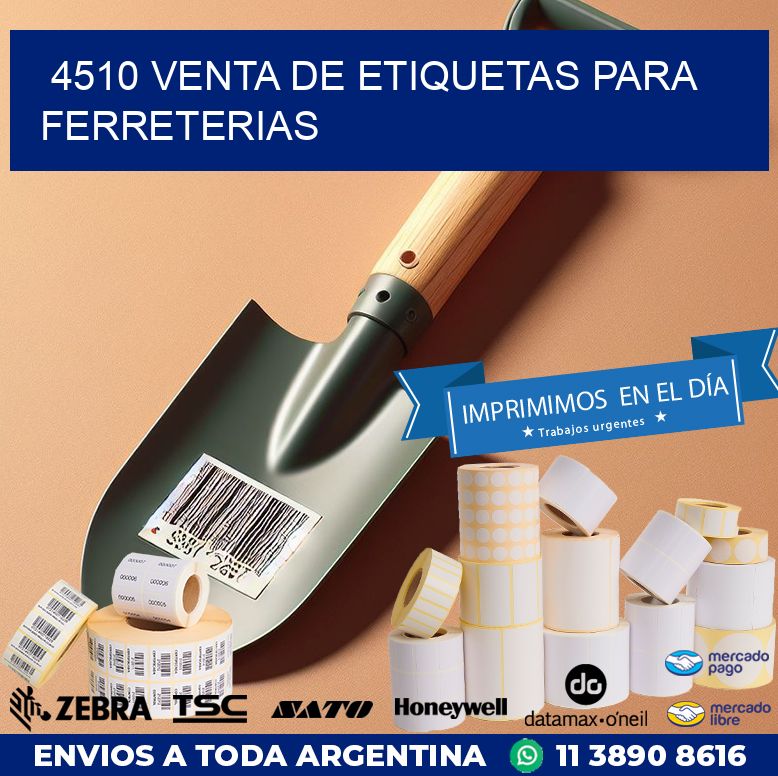 4510 VENTA DE ETIQUETAS PARA FERRETERIAS