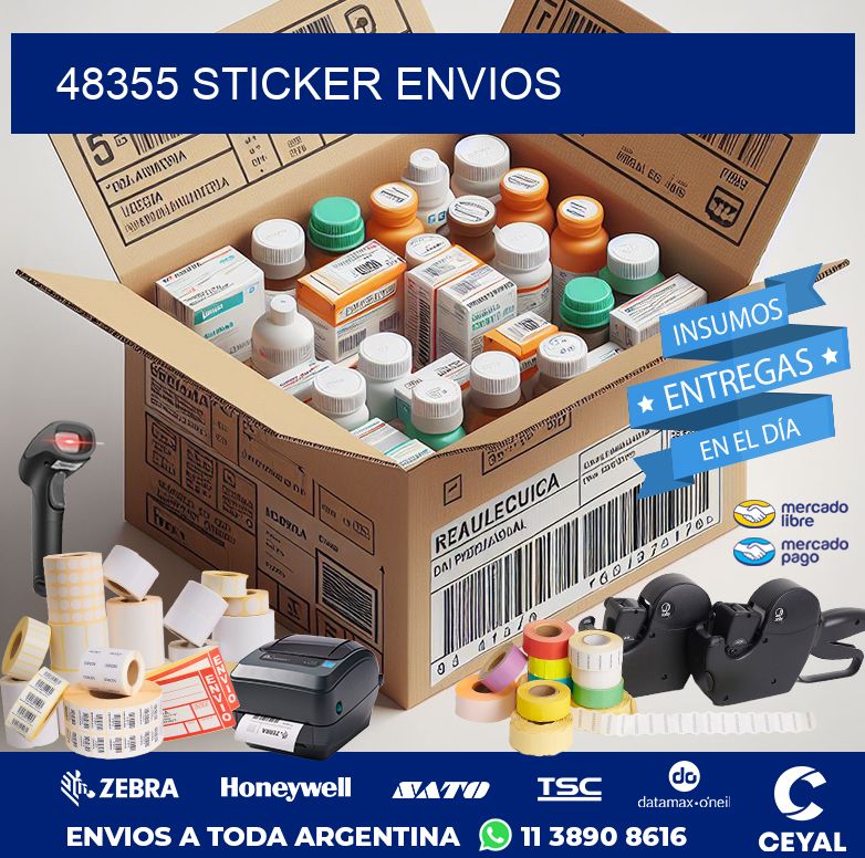 48355 STICKER ENVIOS