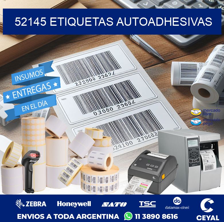 52145 ETIQUETAS AUTOADHESIVAS
