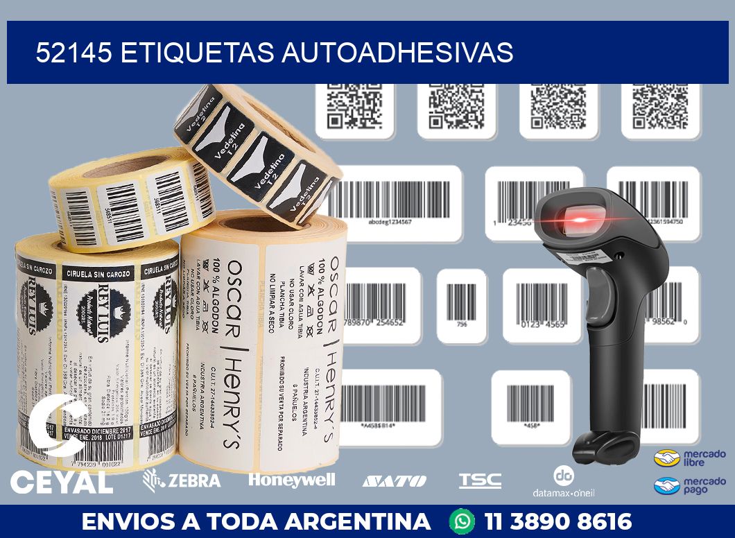 52145 ETIQUETAS AUTOADHESIVAS