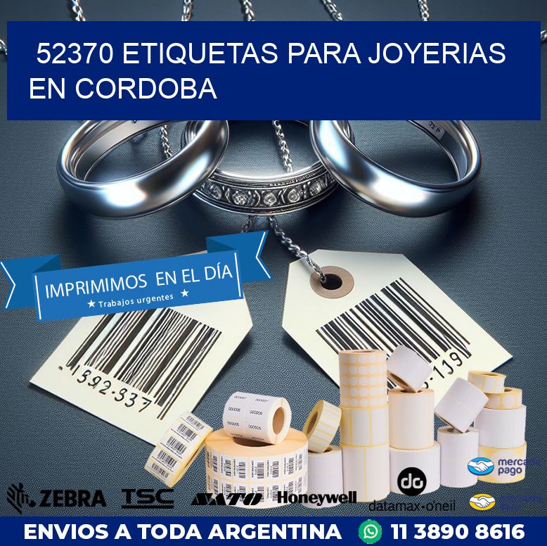 52370 ETIQUETAS PARA JOYERIAS EN CORDOBA