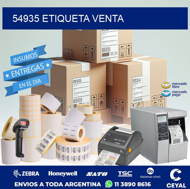 54935 ETIQUETA VENTA