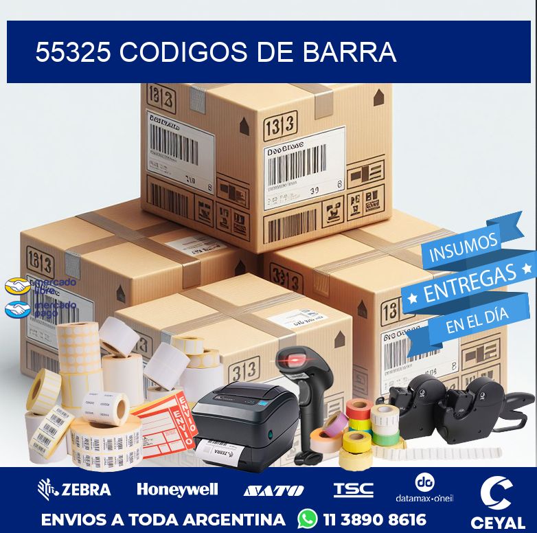 55325 CODIGOS DE BARRA