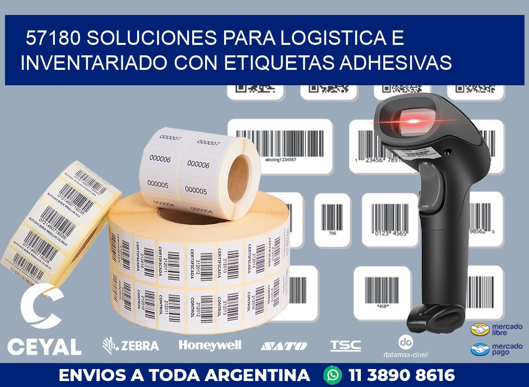 57180 SOLUCIONES PARA LOGISTICA E INVENTARIADO CON ETIQUETAS ADHESIVAS