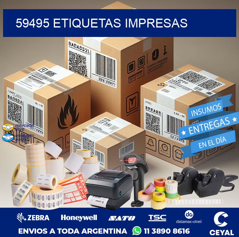 59495 ETIQUETAS IMPRESAS