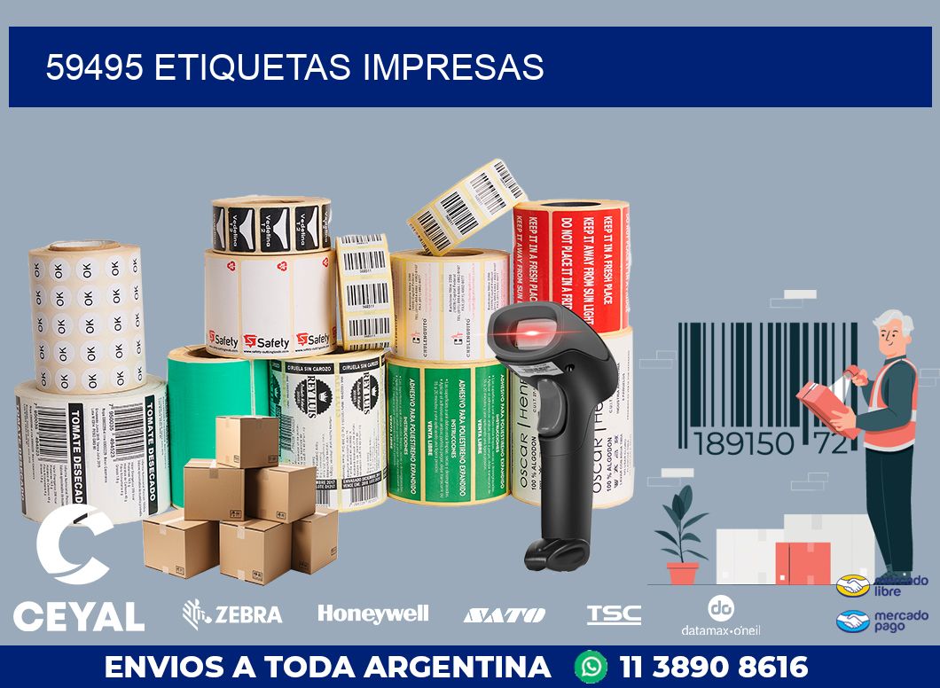 59495 ETIQUETAS IMPRESAS