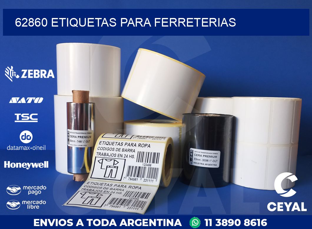 62860 ETIQUETAS PARA FERRETERIAS