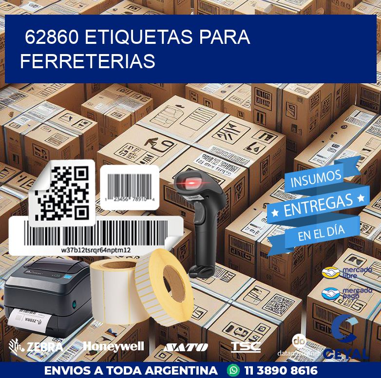 62860 ETIQUETAS PARA FERRETERIAS
