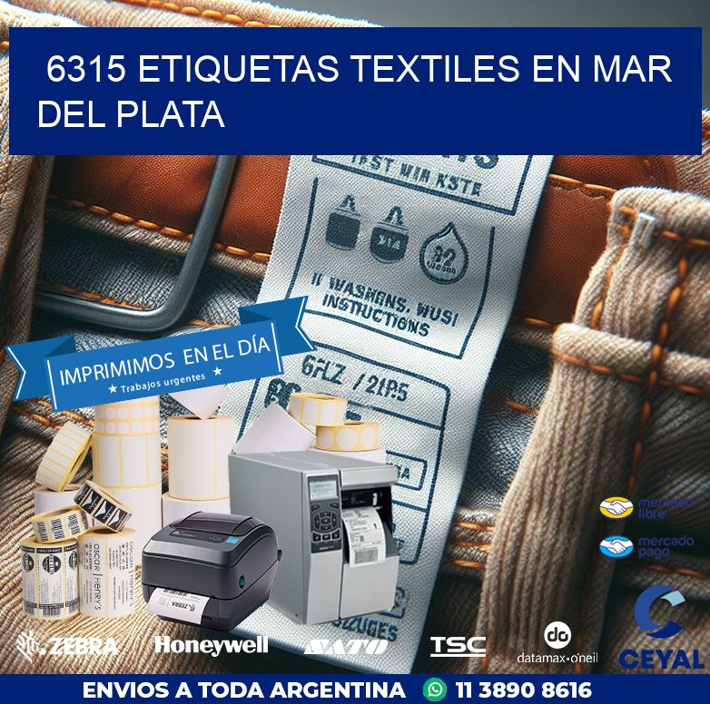 6315 ETIQUETAS TEXTILES EN MAR DEL PLATA
