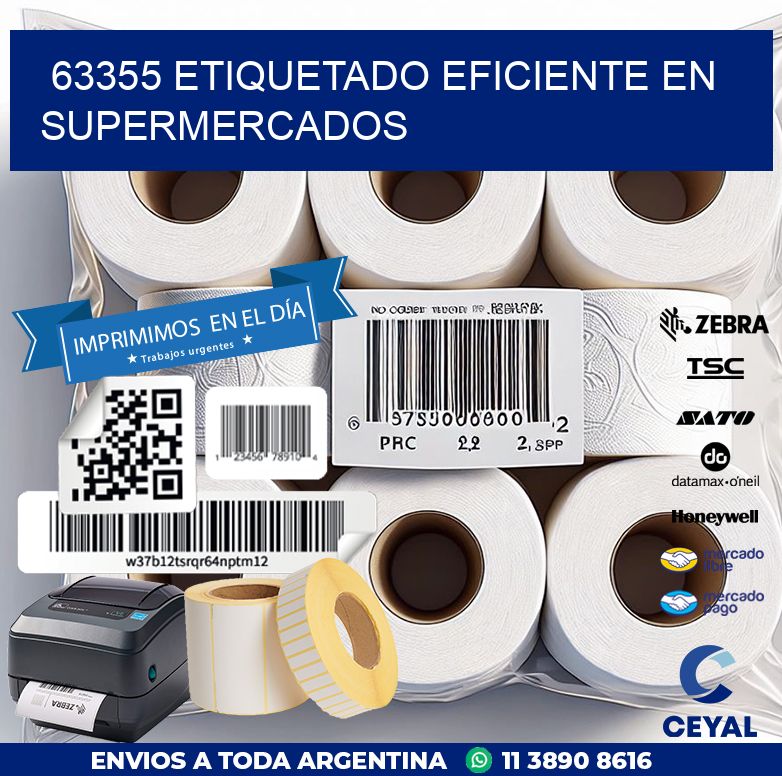 63355 ETIQUETADO EFICIENTE EN SUPERMERCADOS