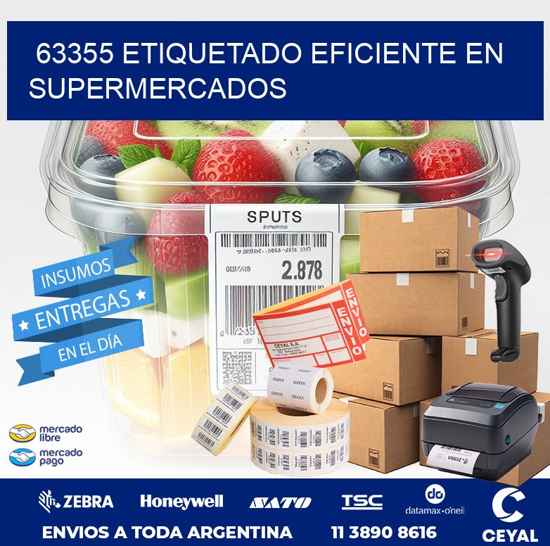 63355 ETIQUETADO EFICIENTE EN SUPERMERCADOS